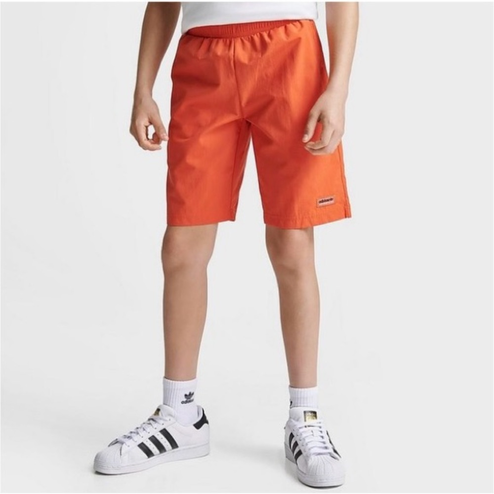 New adidas Adventure Shorts kids boys youth orange M, L or XL